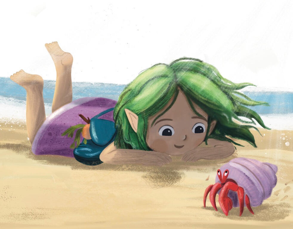 Pebble and Hermit - author/illustrator project Pebble and Hermit - author/illustrator project