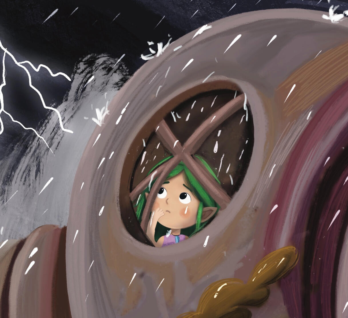 Storm night - author/illustrator project Storm night - author/illustrator project